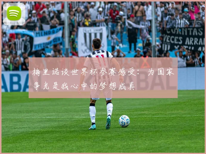梅里诺谈世界杯参赛感受：为国家争光是我心中的梦想成真